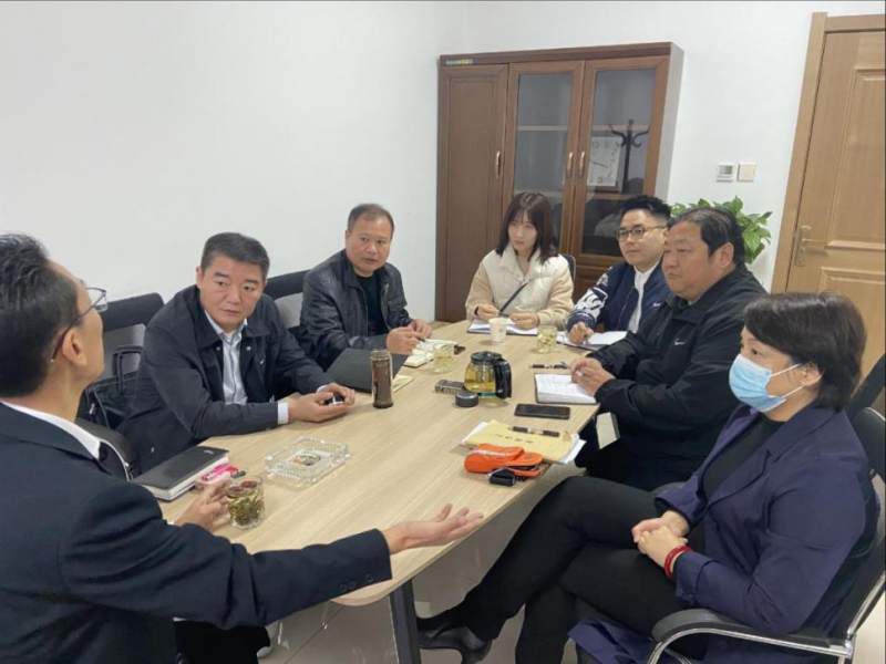 筑牢安全防線，沖刺年度目標(biāo)--集團(tuán)公司領(lǐng)導(dǎo)到泰弘公司、榮弘公司 檢查指導(dǎo)工作